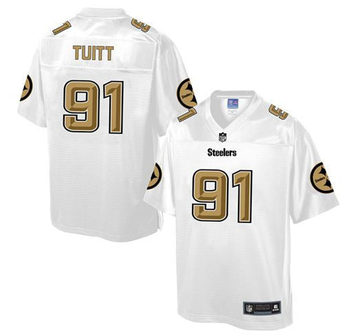 Stephon Tuitt Pittsburgh Steelers white Pro Line jersey