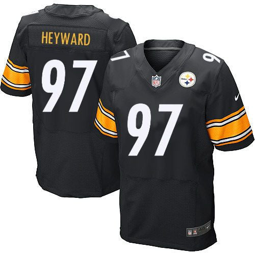 Cameron Heyward Pittsburgh Steelers black Elite jersey