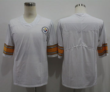 Custom Pittsburgh Steelers white Untouchable jersey
