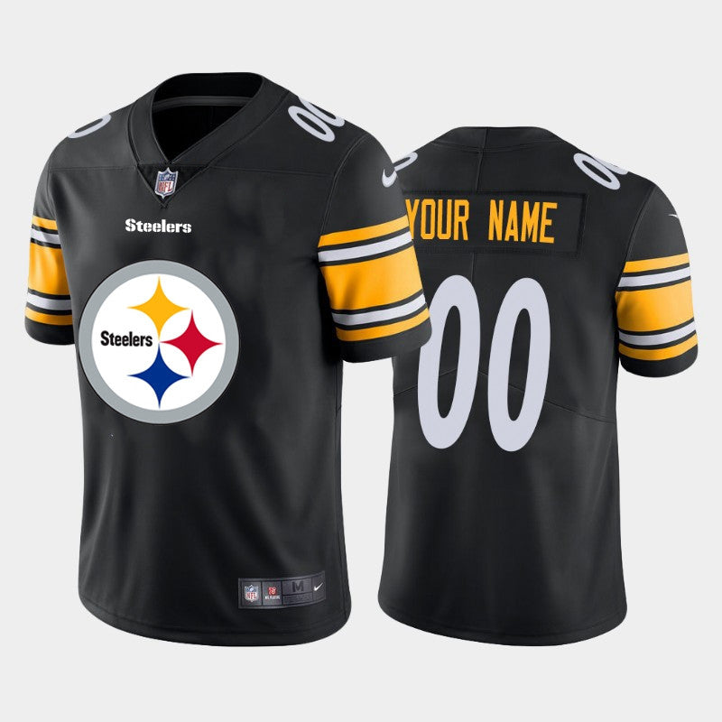 Custom Pittsburgh Steelers black Untouchable jersey