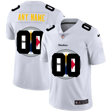 Custom Pittsburgh Steelers white Untouchable jersey