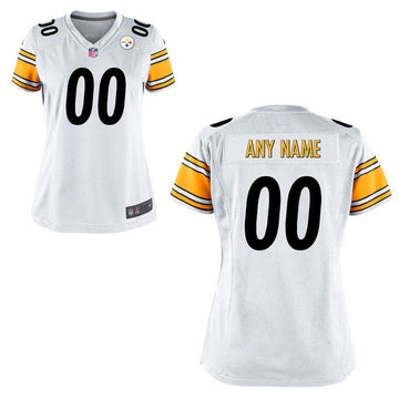 Pittsburgh Steelers white Game jersey