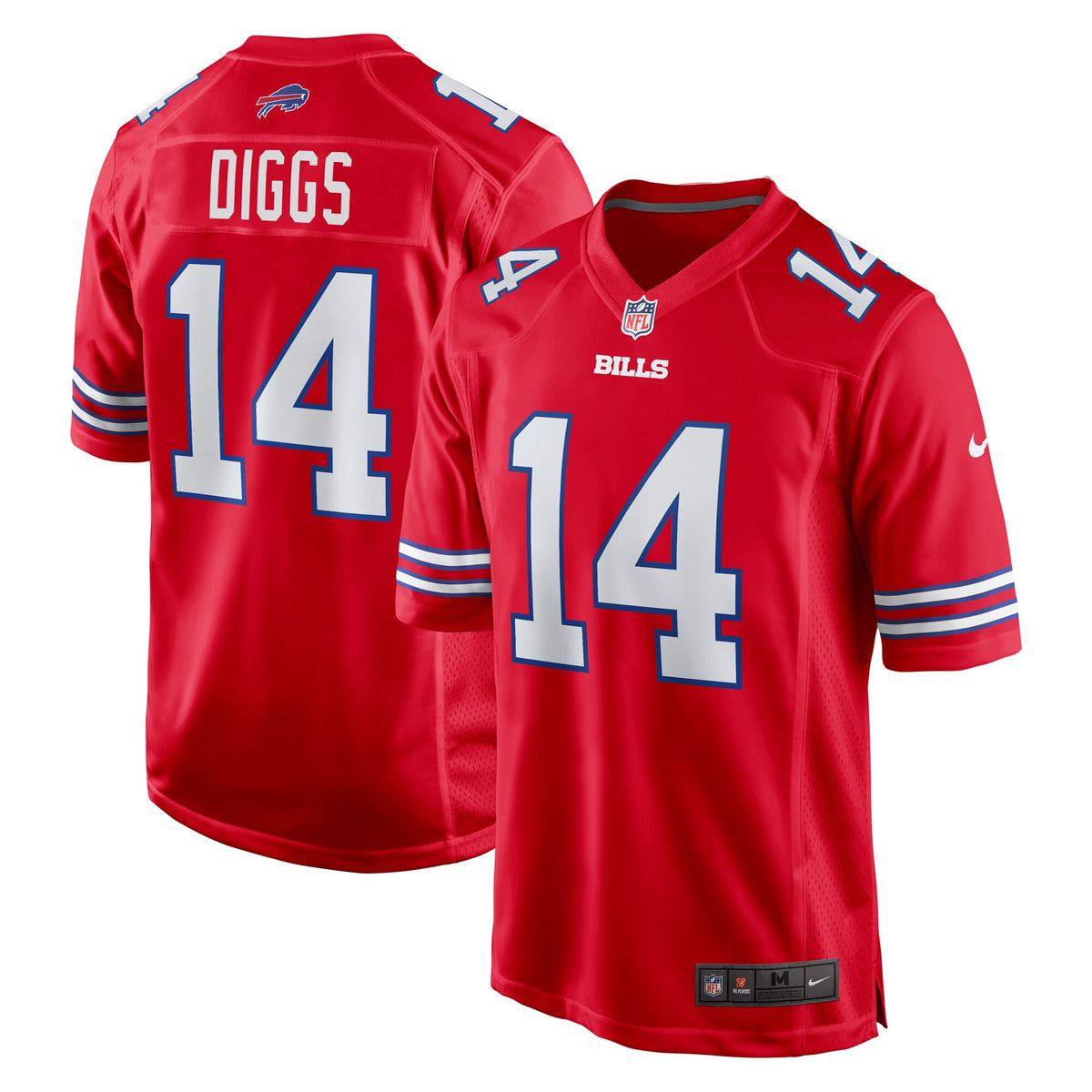 Stefon Diggs Buffalo Bills red Alternate jersey