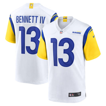 Stetson Bennett Los Angeles Rams white jersey