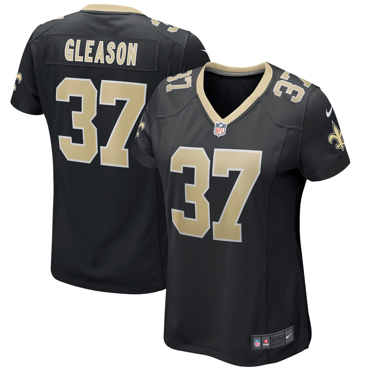 Steve Gleason New Orleans Saints black Game jersey