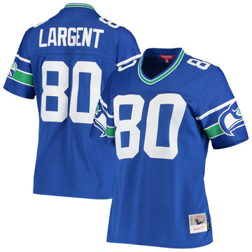 Steve Largent Seattle Seahawks royal jersey
