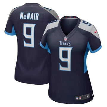Steve Mcnair Tennessee Titans navy Game jersey
