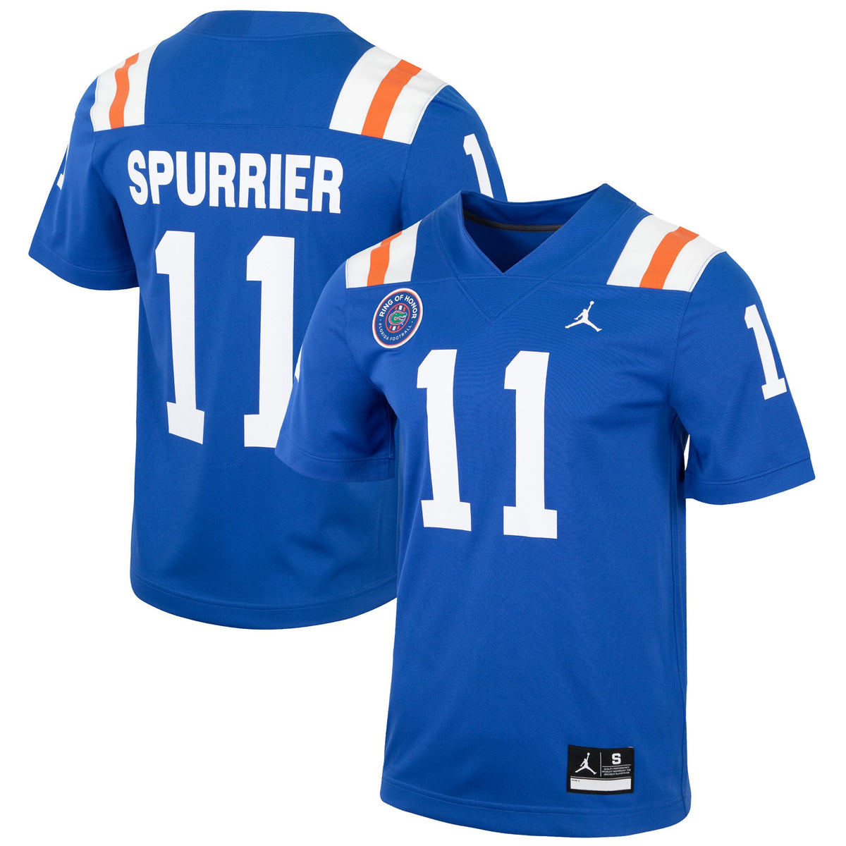 Steve Spurrier Jordan Brand Florida Gators royal Alternate jersey