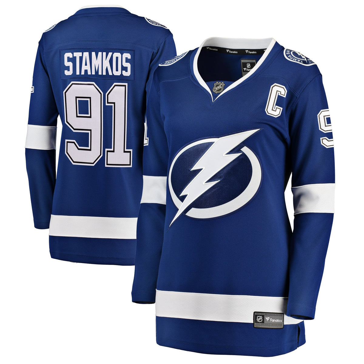 Steven Stamkos Tampa Bay Lightning blue Home jersey
