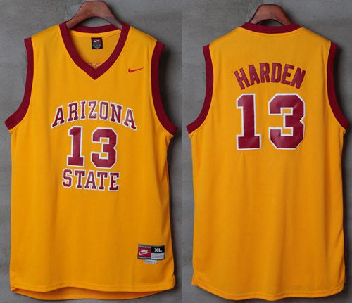 James Harden Arizona State Sun Devils gold jersey
