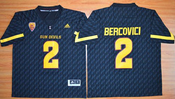 Mike Bercovici New Arizona State Sun Devils black jersey