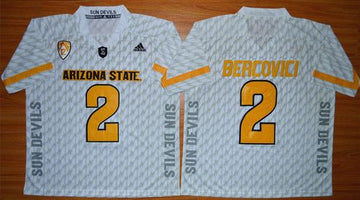 Mike Bercovici Arizona State Sun Devils white jersey