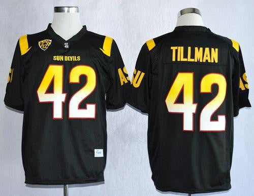 Pat Tillman Arizona State Sun Devils black jersey