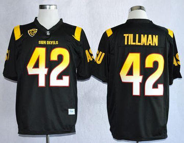 Pat Tillman Arizona State Sun Devils black jersey