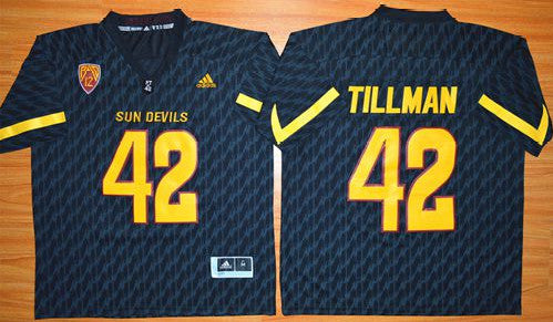 Pat Tillman New Arizona State Sun Devils black jersey