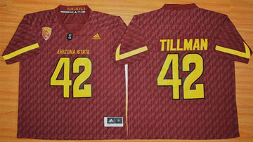 Pat Tillman New Arizona State Sun Devils red jersey