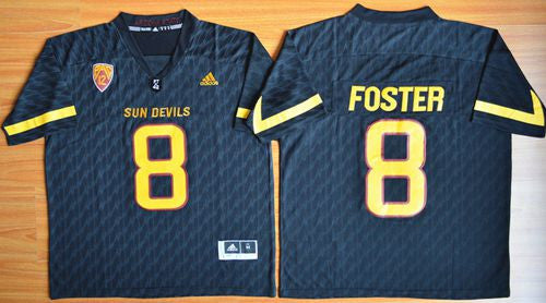 D. J. Foster New Arizona State Sun Devils black jersey