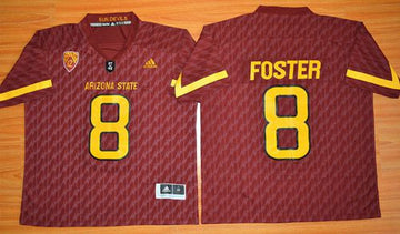 D. J. Foster New Arizona State Sun Devils red jersey