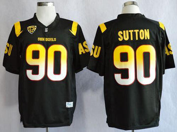 Will Sutton Arizona State Sun Devils black jersey