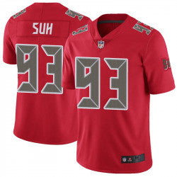 Ndamukong Suh Tampa Bay Buccaneers red Color Rush jersey