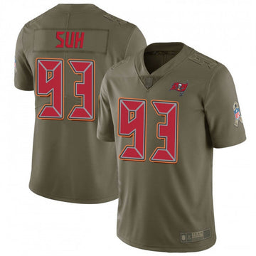 Ndamukong Suh Tampa Bay Buccaneers green Salute To Service jersey