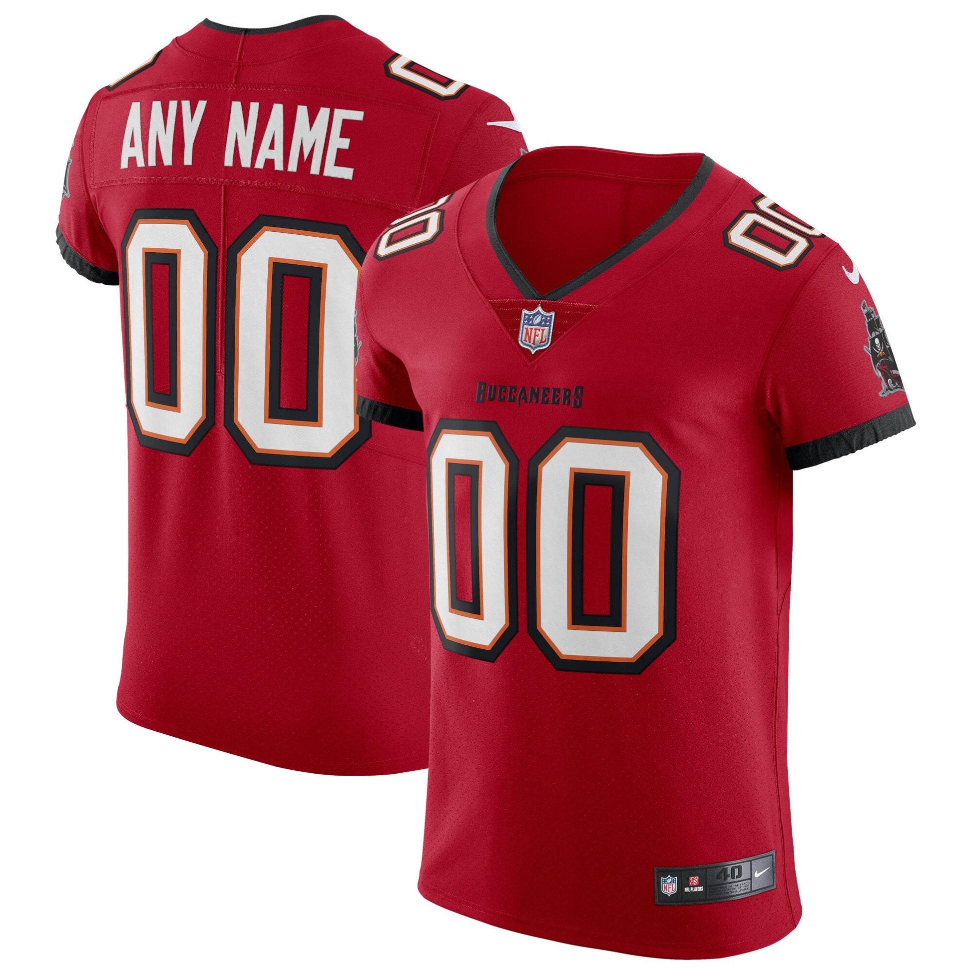 Tampa Bay Buccaneers red Vapor jersey