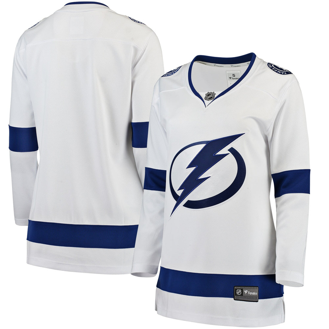 Tampa Bay Lightning white Away jersey