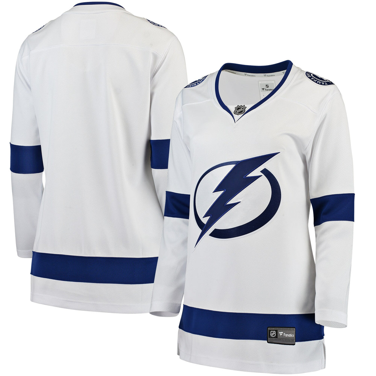 Tampa Bay Lightning white Away jersey