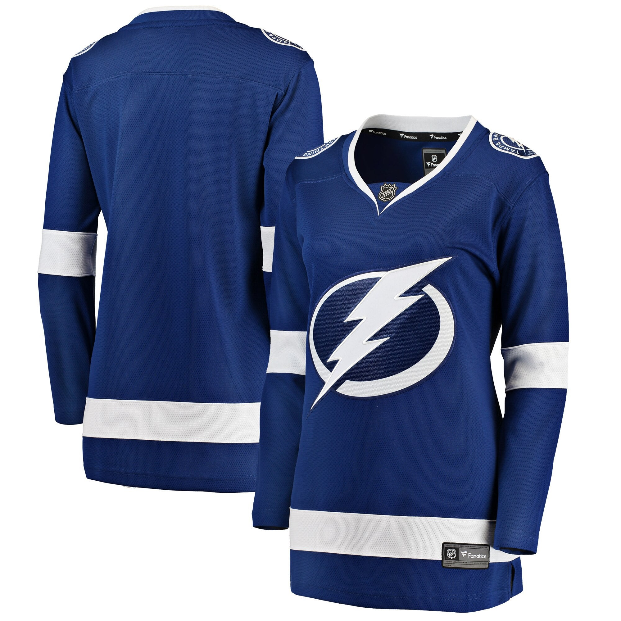 Tampa Bay Lightning blue Home jersey