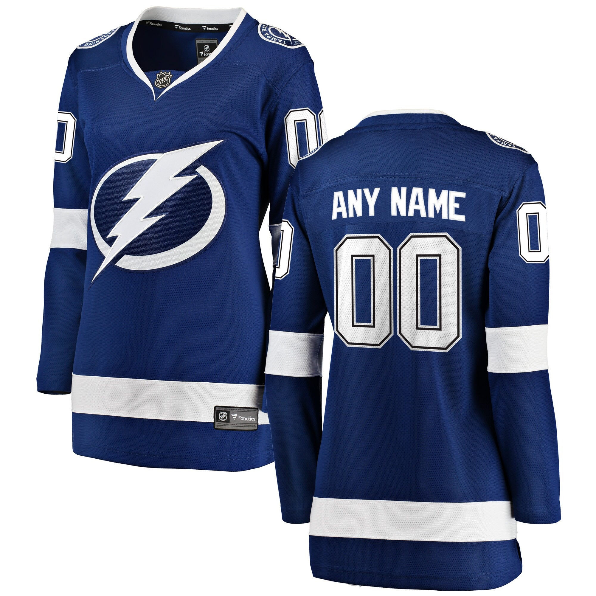 Tampa Bay Lightning blue Home jersey