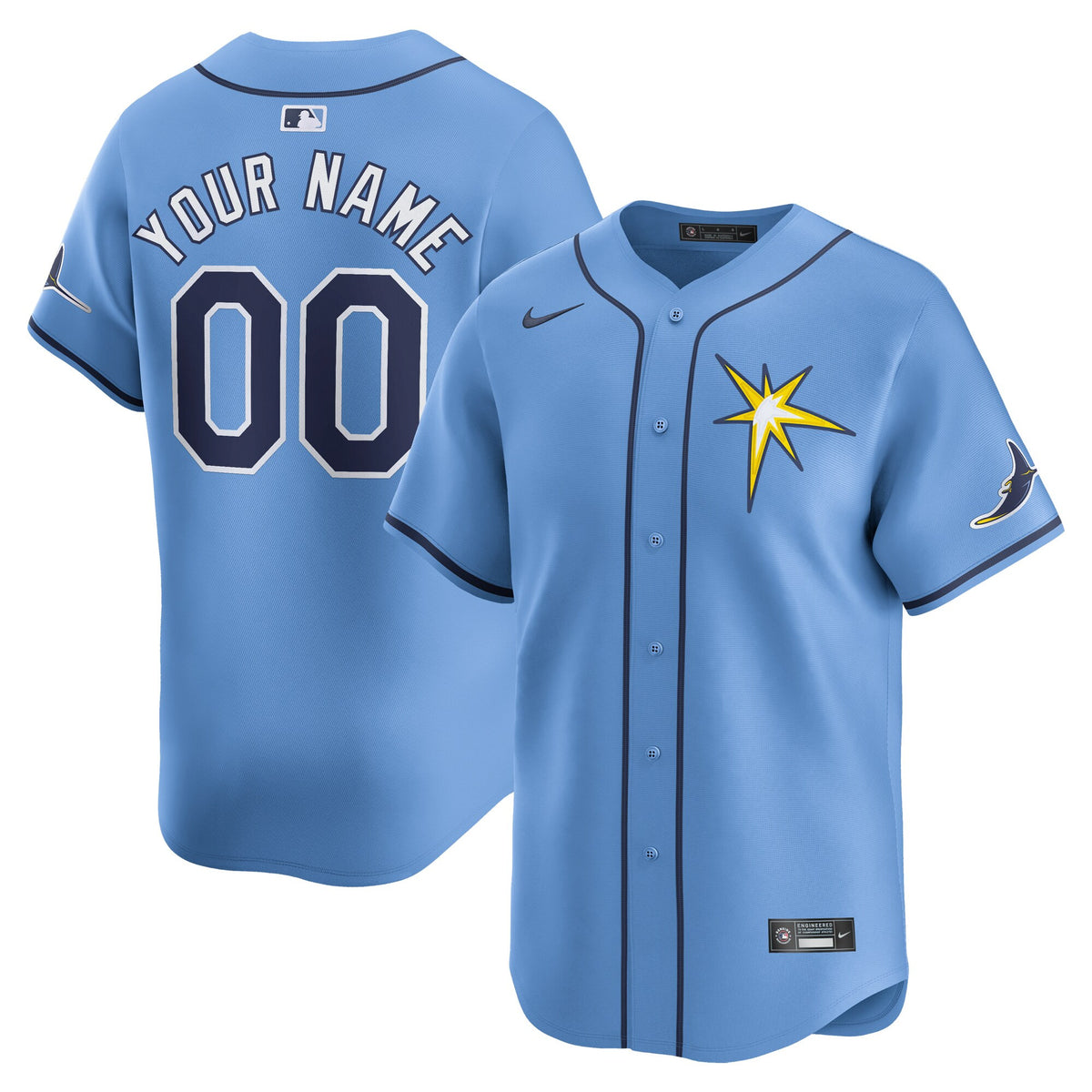 Tampa Bay Rays blue Limited jersey