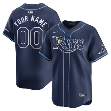 Tampa Bay Rays navy Limited jersey