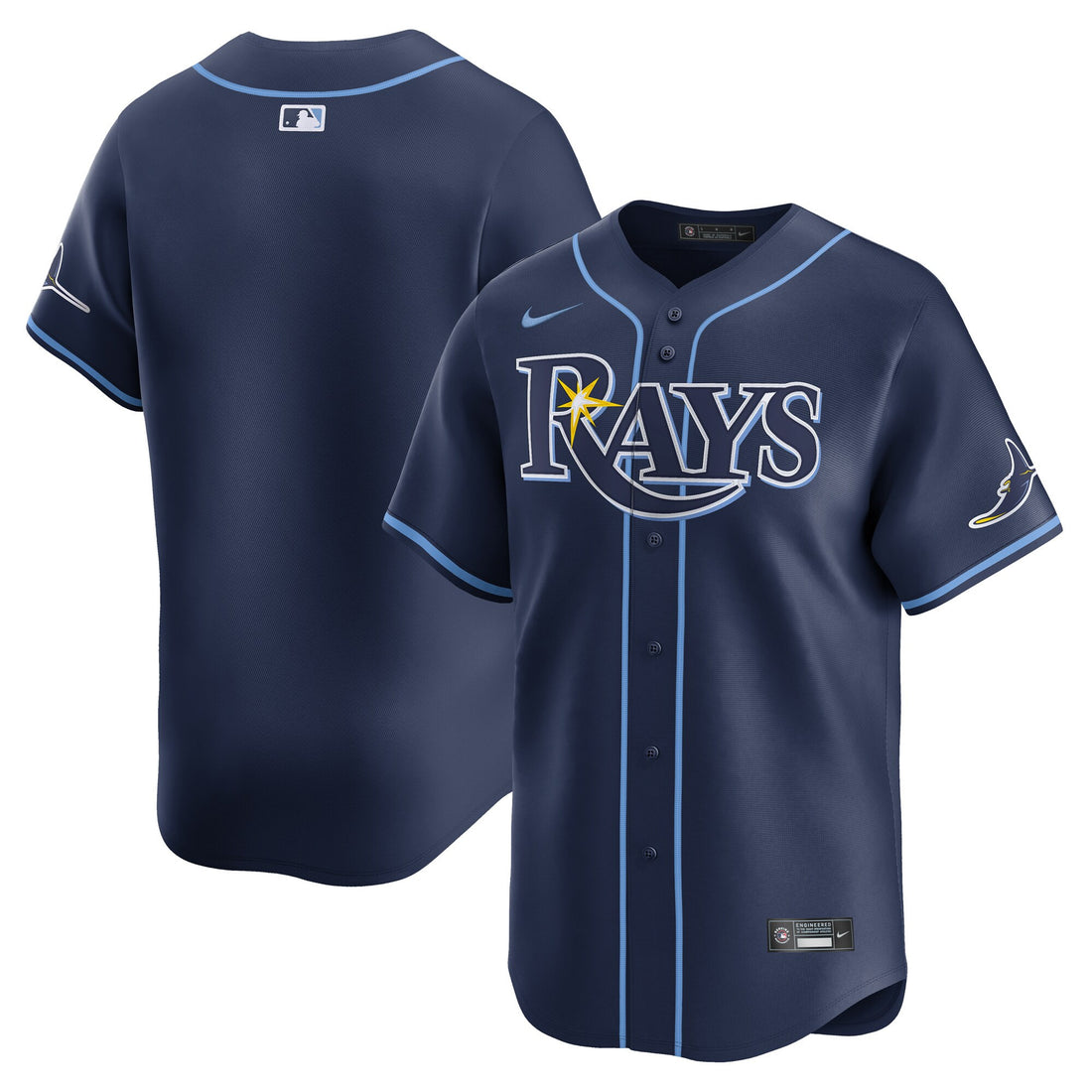 Tampa Bay Rays navy Limited jersey