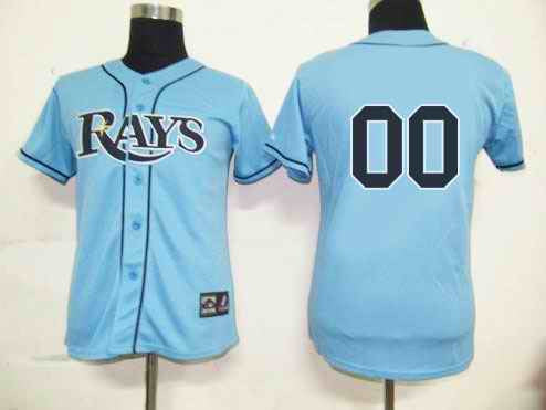 Blank Baby Tampa Bay Rays blue jersey