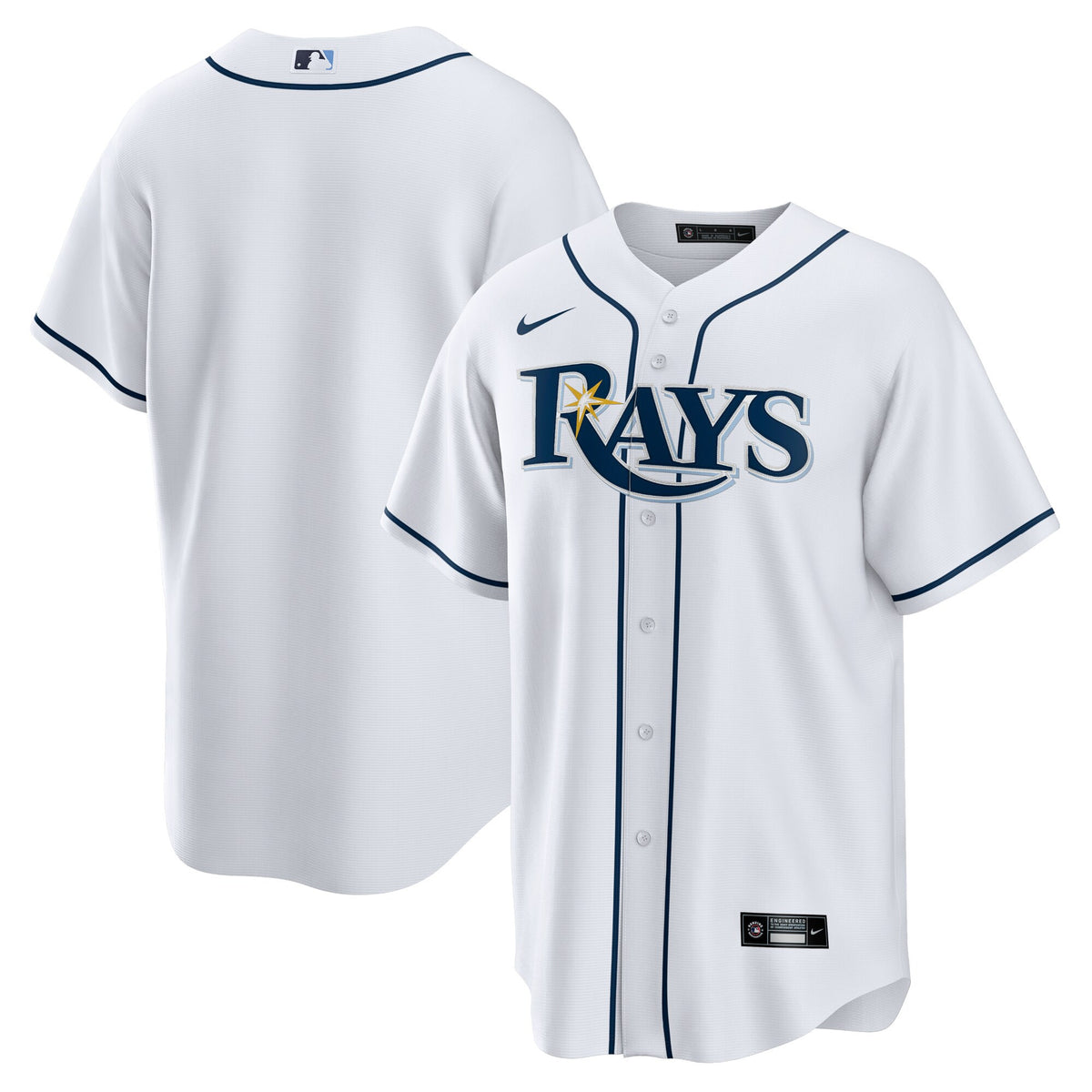 Tampa Bay Rays white Home jersey
