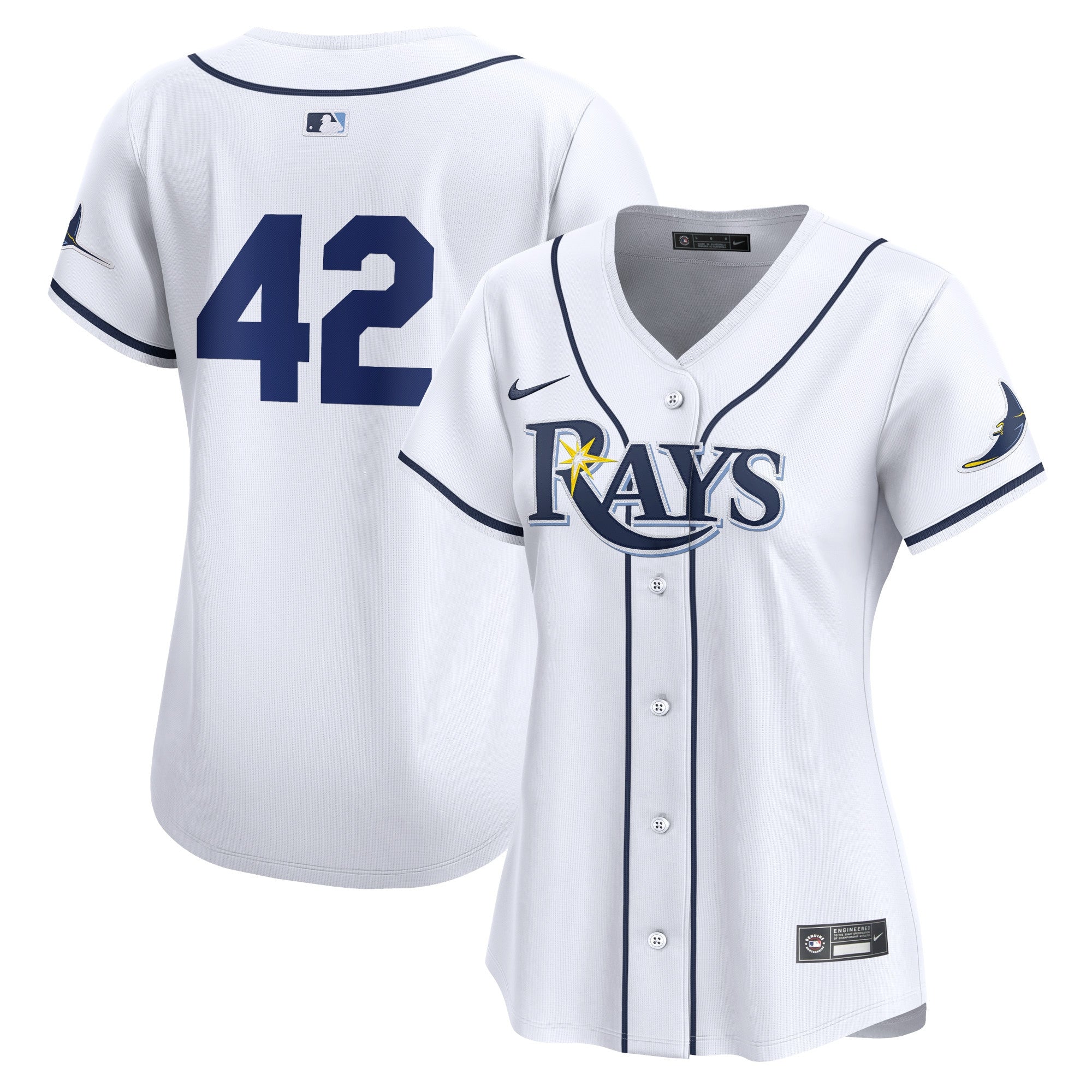 Tampa Bay Rays white Limited jersey