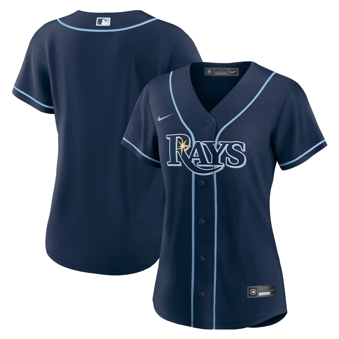 Tampa Bay Rays navy Alternate jersey