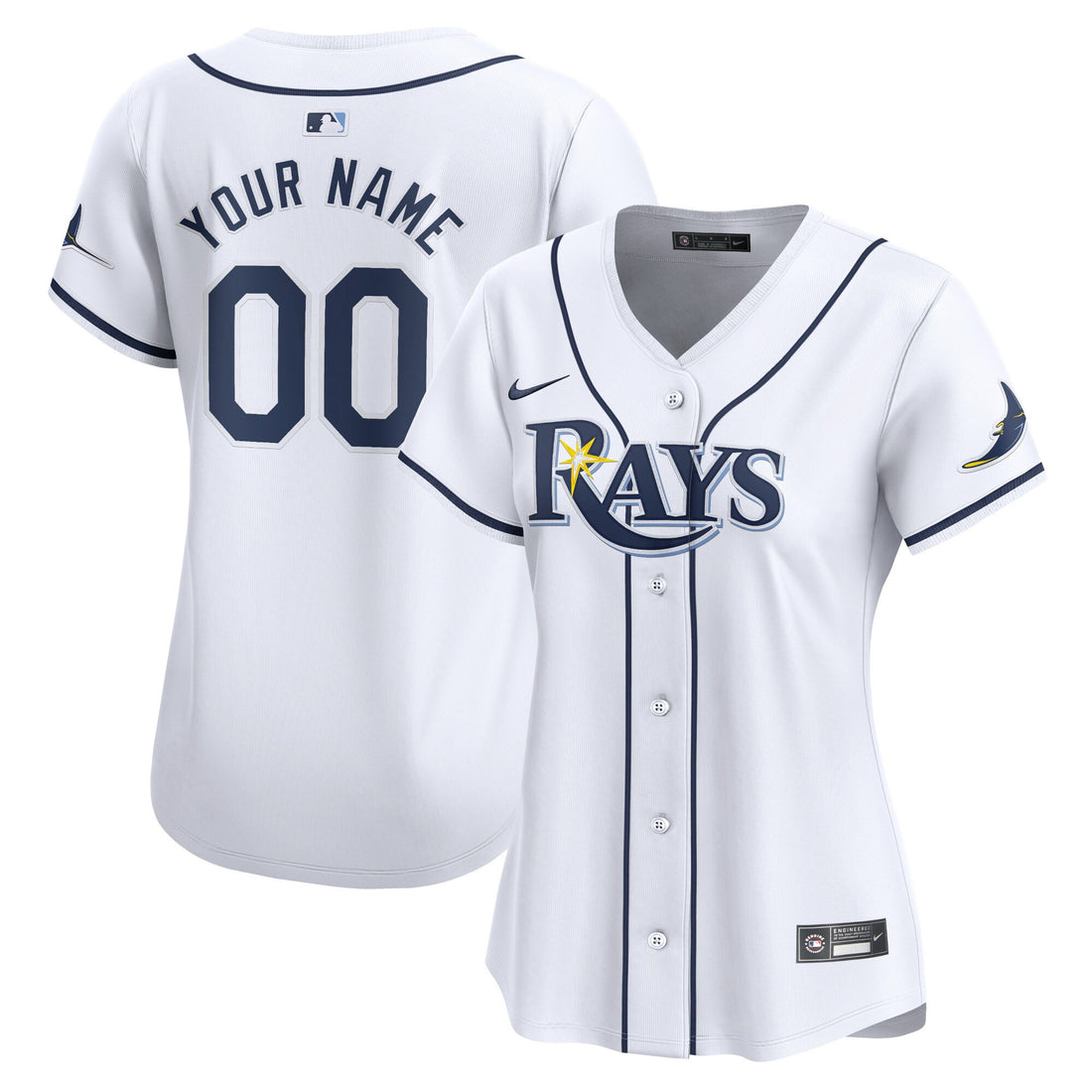 Tampa Bay Rays white Limited jersey