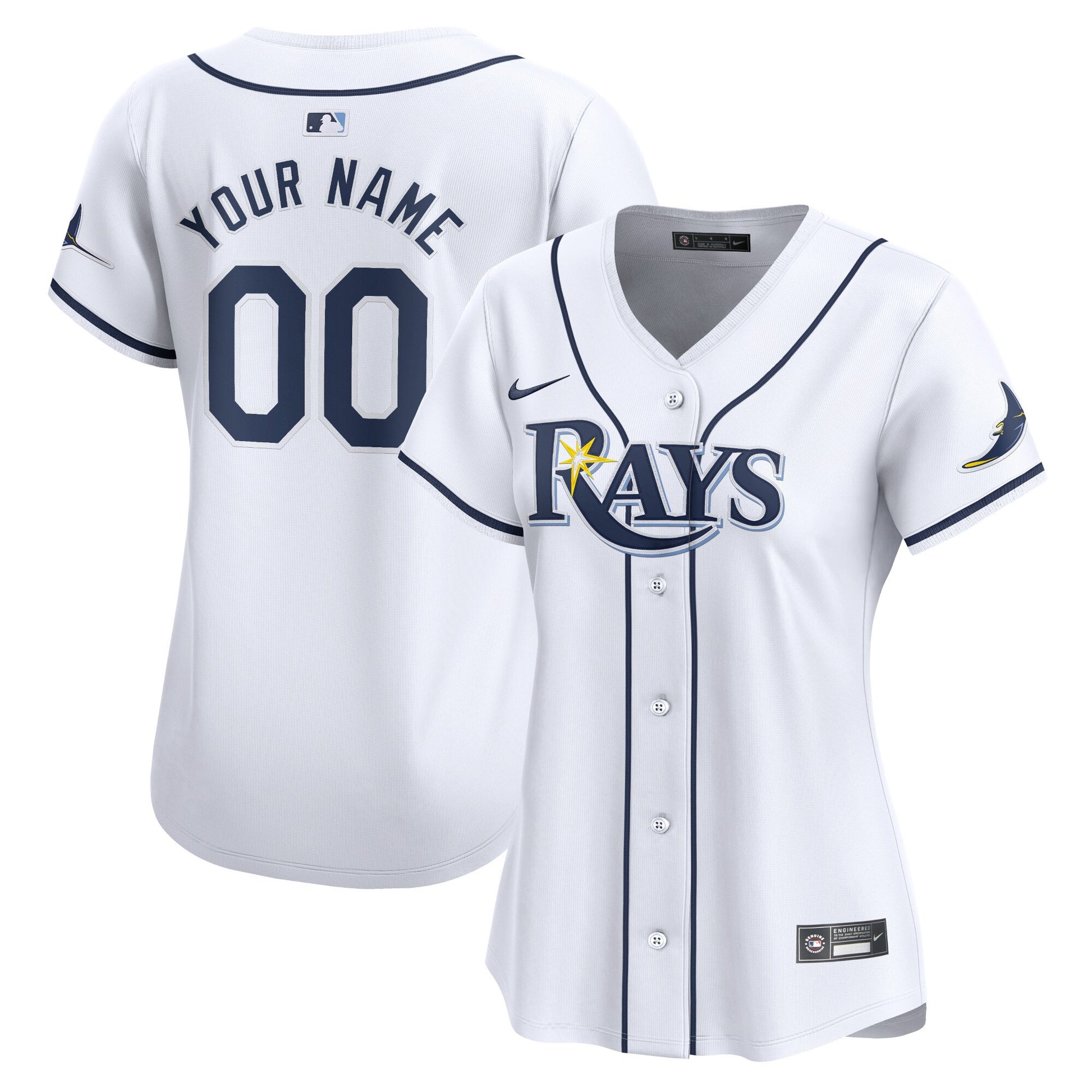 Tampa Bay Rays white Limited jersey
