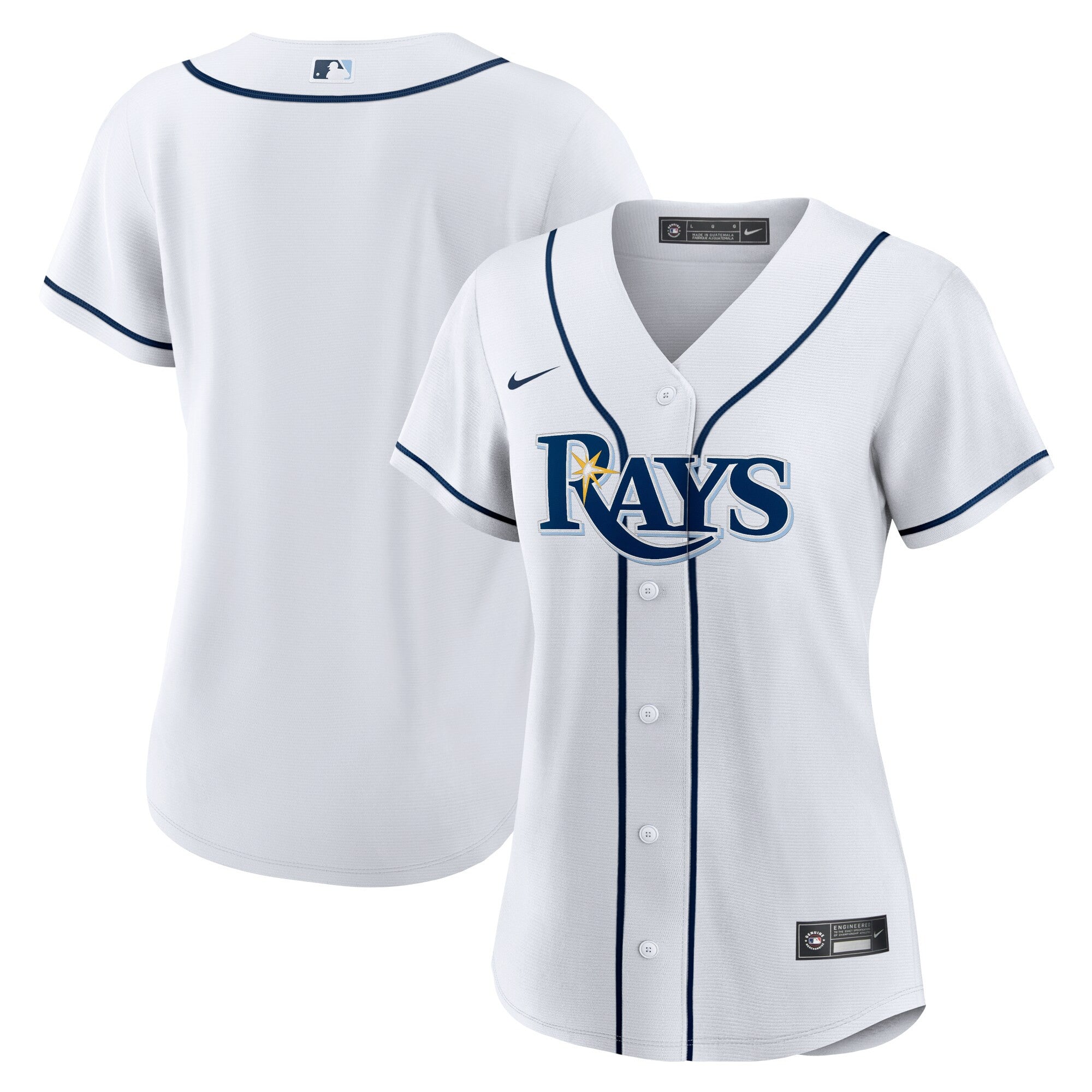 Tampa Bay Rays white Home jersey