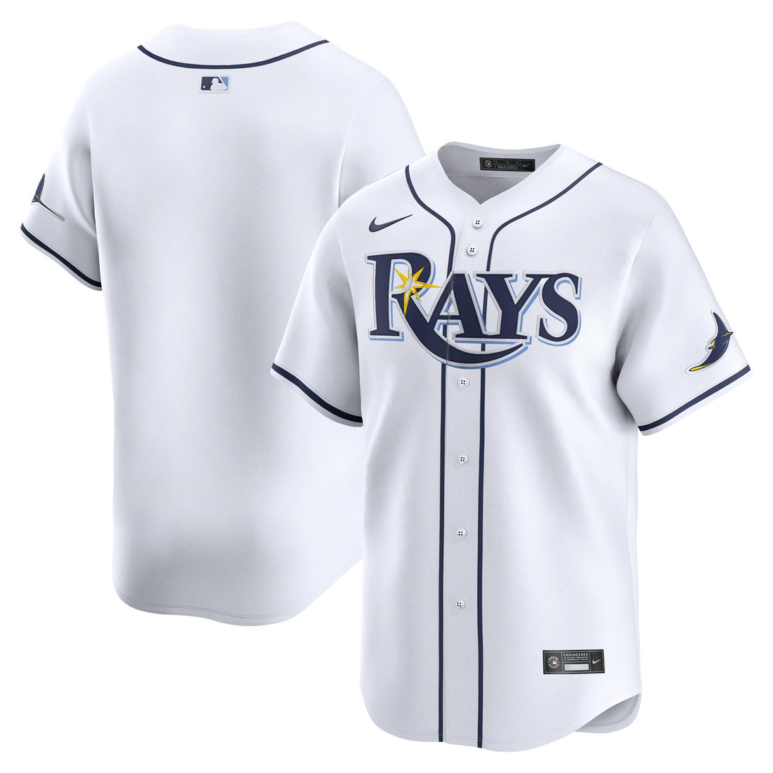 Tampa Bay Rays white Limited jersey