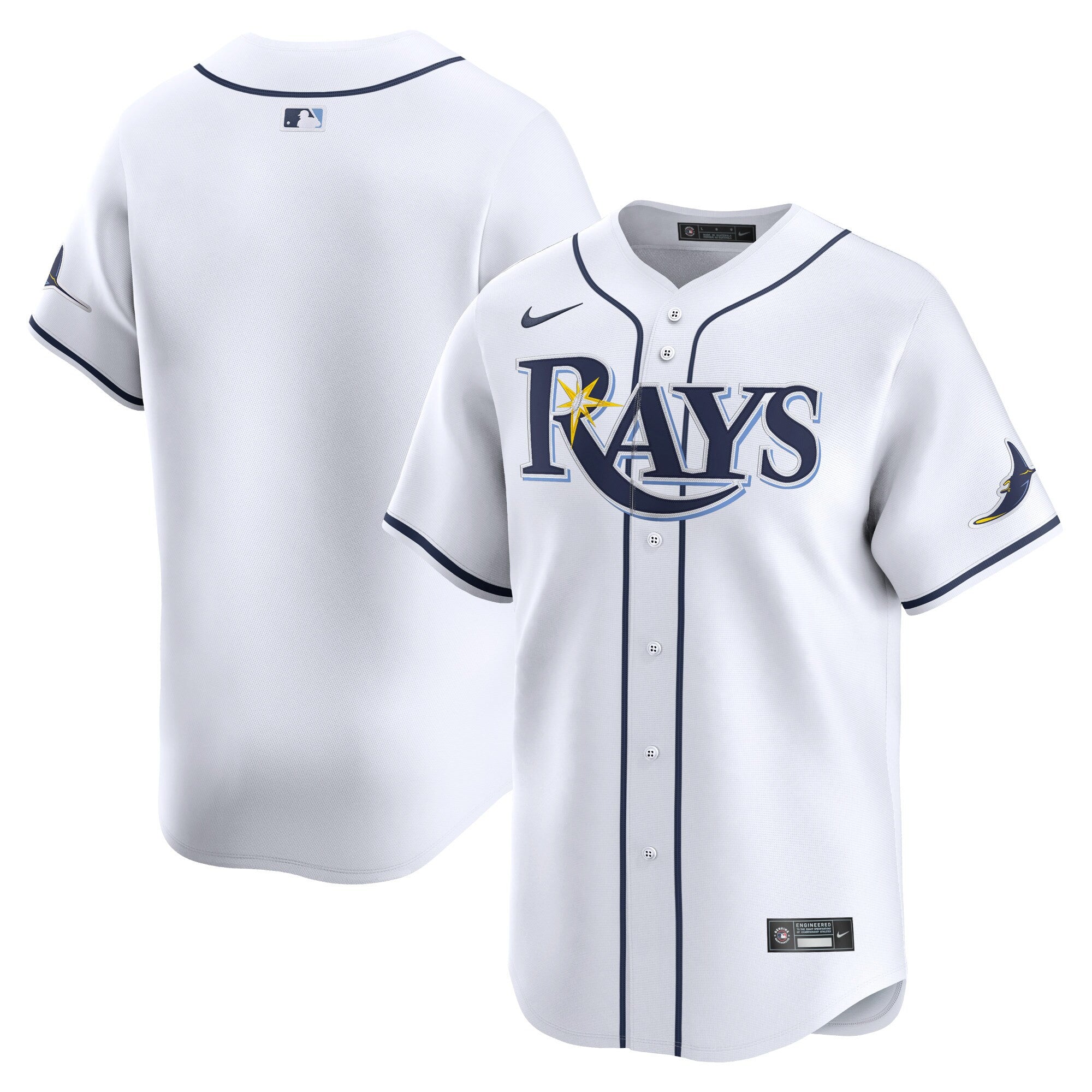 Tampa Bay Rays white Limited jersey