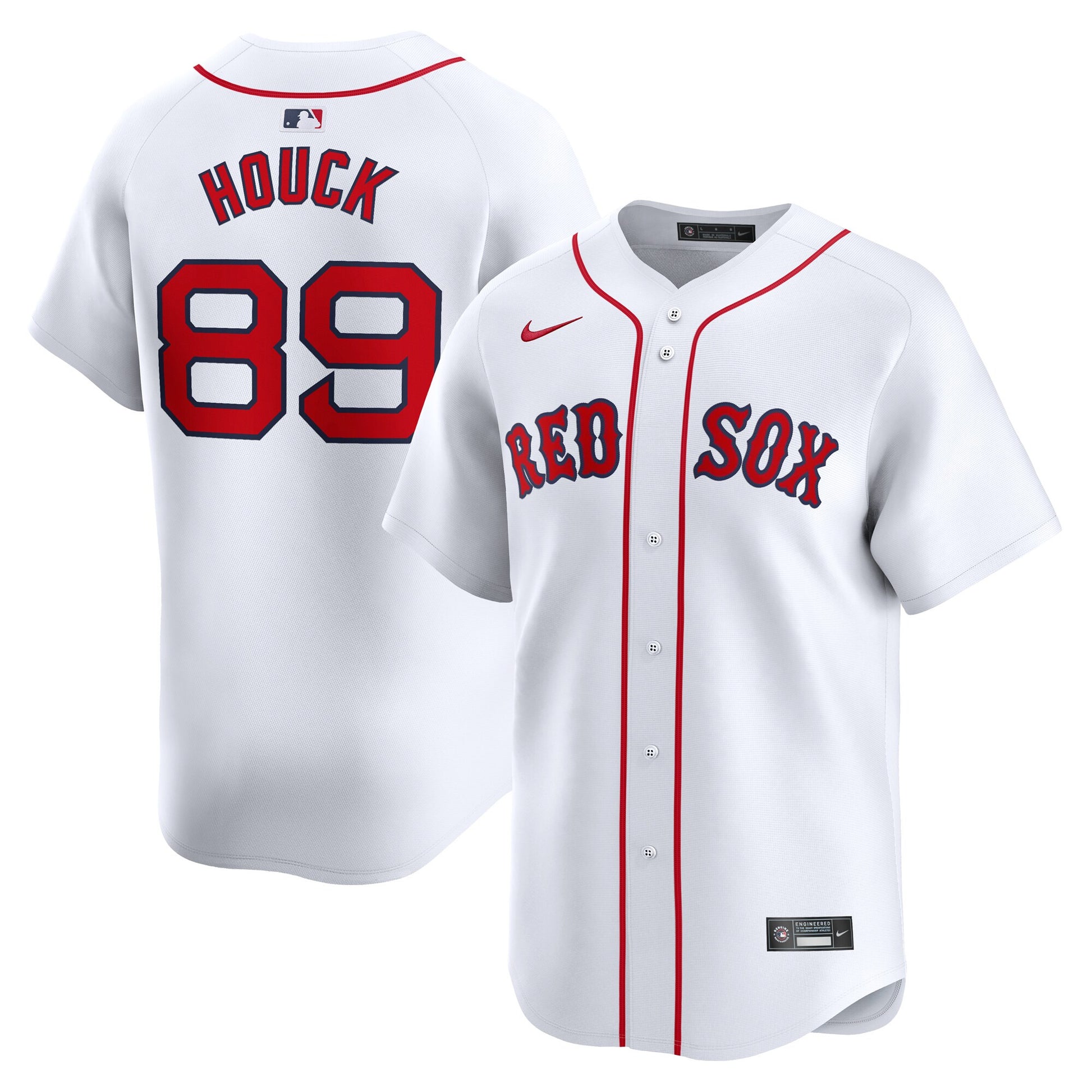 Tanner Houck Boston Red Sox white Limited jersey