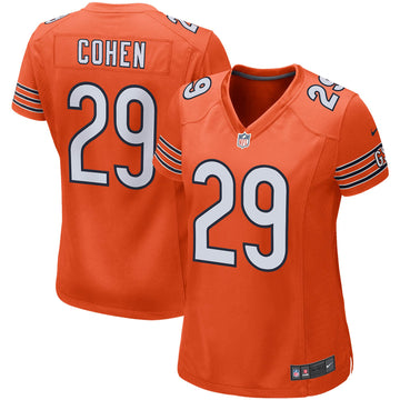 Tarik Cohen Chicago Bears orange jersey