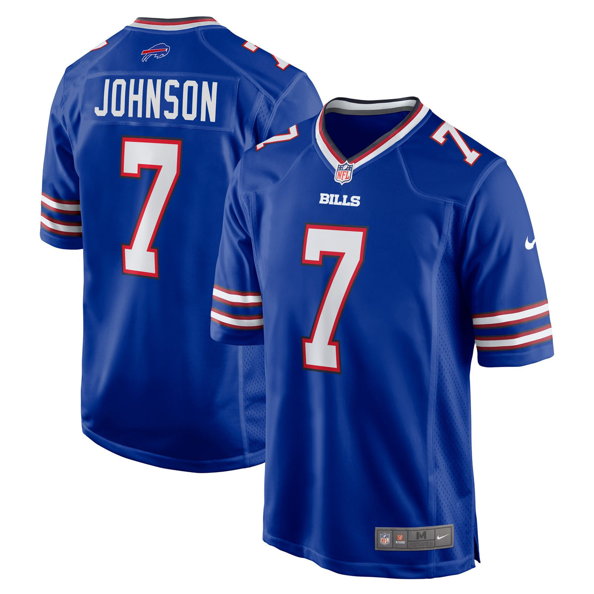 Taron Johnson Buffalo Bills royal jersey