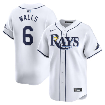 Taylor Walls Tampa Bay Rays white Limited jersey