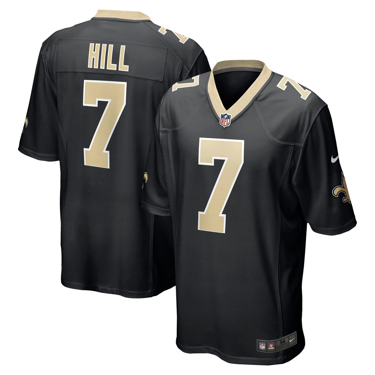 Taysom Hill New Orleans Saints black jersey