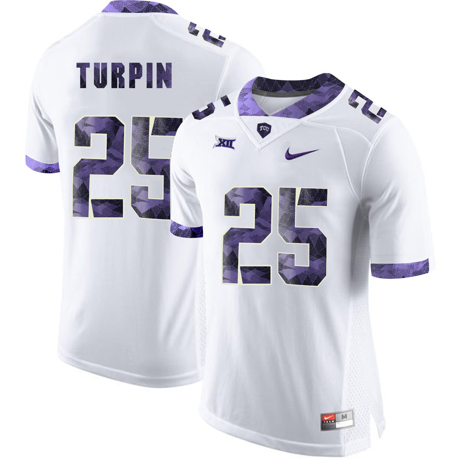 KaVontae Turpin TCU Horned Frogs white jersey