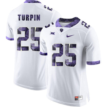 KaVontae Turpin TCU Horned Frogs white jersey