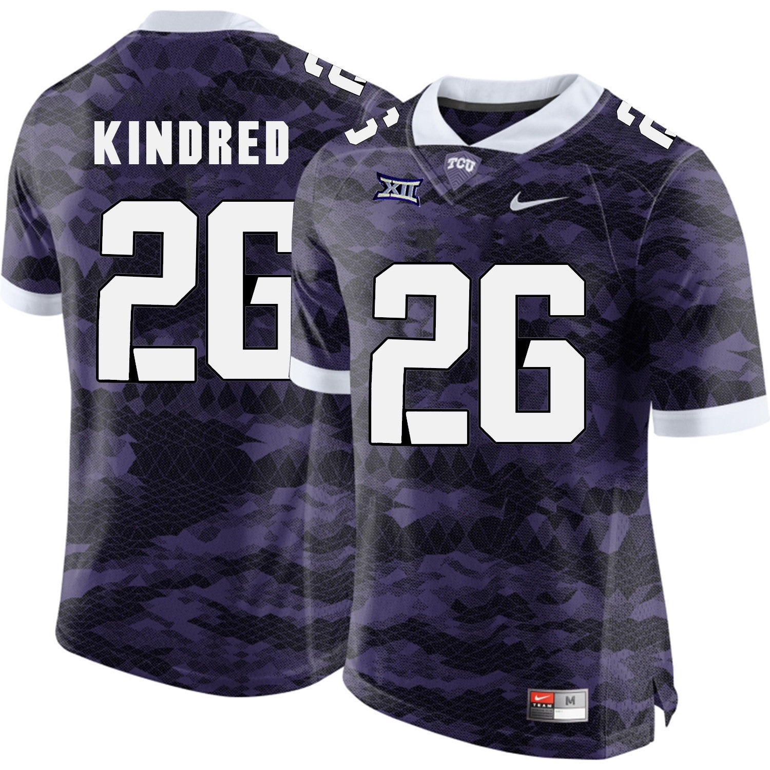 Derrick Kindred TCU Horned Frogs purple Limited jersey